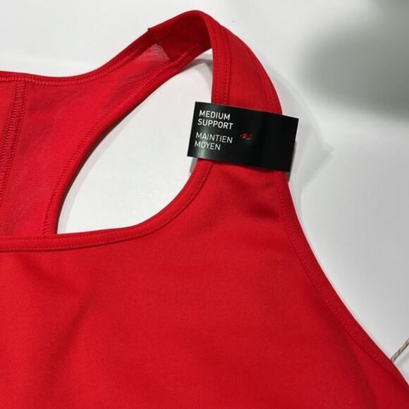 Adidas Sports Bra Red L - Picture 5 of 9